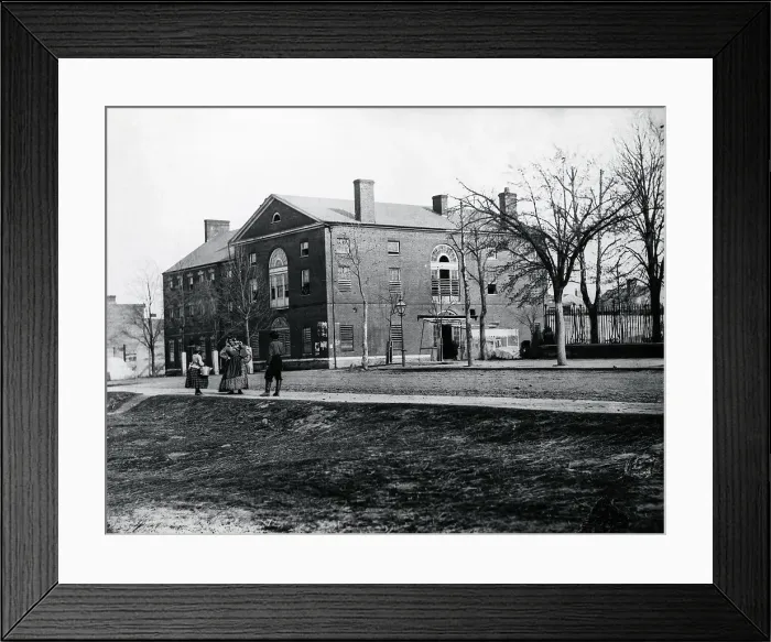 Framed Print : Civil War Prison In The Capitol Framed Print : Civil War Prison In The Capitol