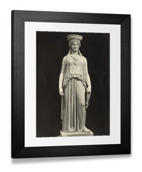 Framed Print : Caryatid at Vatican Museum