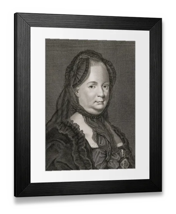 Framed Print : Portrait of Maria Theresa Framed Print : Portrait of Maria Theresa