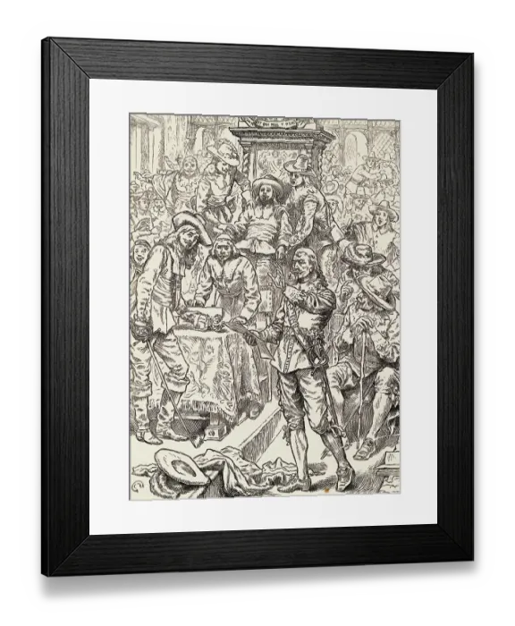 Framed Print : King Charles I Framed Print : King Charles I