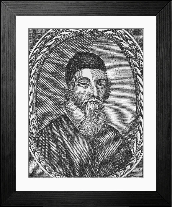 Framed Print : Portrait of Johann Amos Comenius Framed Print : Portrait of Johann Amos Comenius