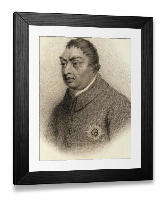 Framed Print : King George III Framed Print : King George III