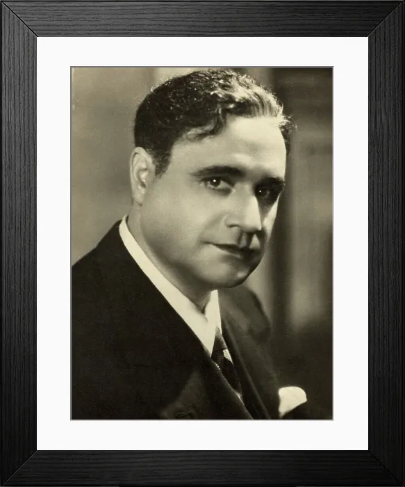 Framed Print : Portrait of Beniamino Gigli Framed Print : Portrait of Beniamino Gigli
