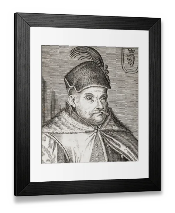 Framed Print : Portrait of Stephen Bathory Framed Print : Portrait of Stephen Bathory