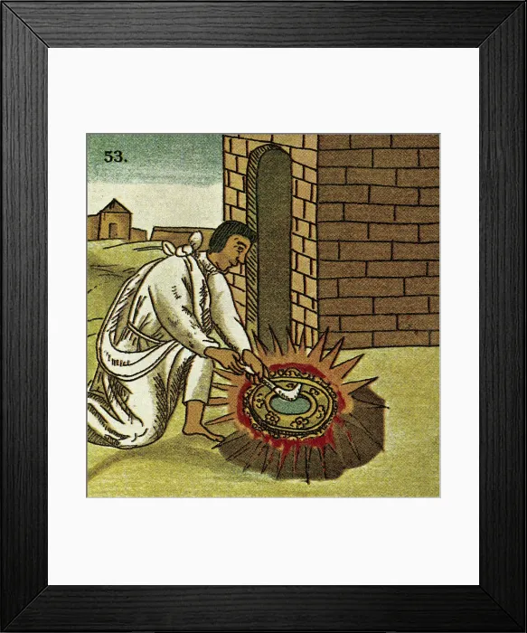 Framed Print : Gold Object Being Polished