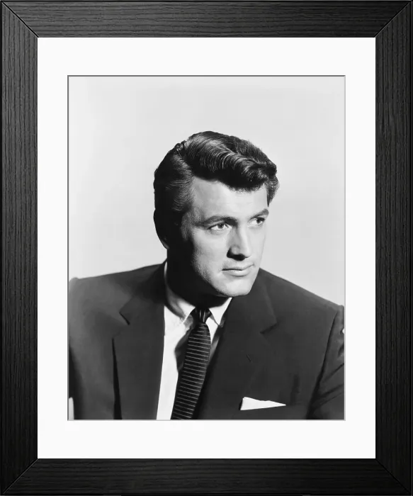 Framed Print : Photograph of Rock Hudson