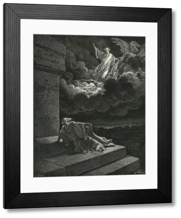 Framed Print : Elijah Being Taken up to Heaven in Chariot of Fire Framed Print : Elijah Being Taken up to Heaven in Chariot of Fire