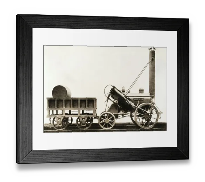 Framed Print : The Rocket Locomotive Framed Print : The Rocket Locomotive