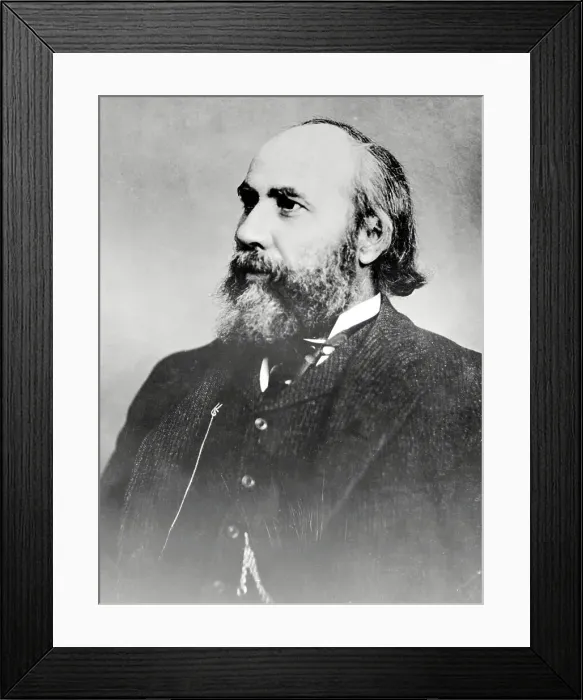 Framed Print : Portrait of James Jerome Hill Framed Print : Portrait of James Jerome Hill