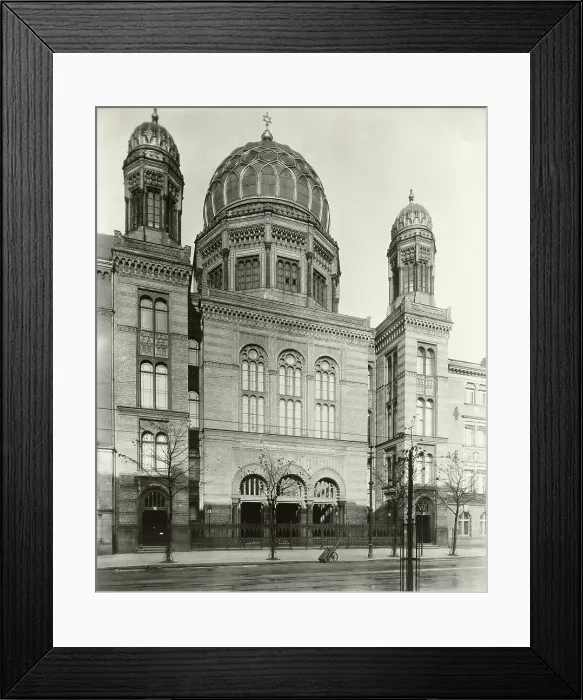 Framed Print : Exterior View of Synagogue Framed Print : Exterior View of Synagogue