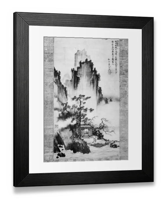 Framed Print : Japanese Painting San-Eki-Sai Framed Print : Japanese Painting San-Eki-Sai
