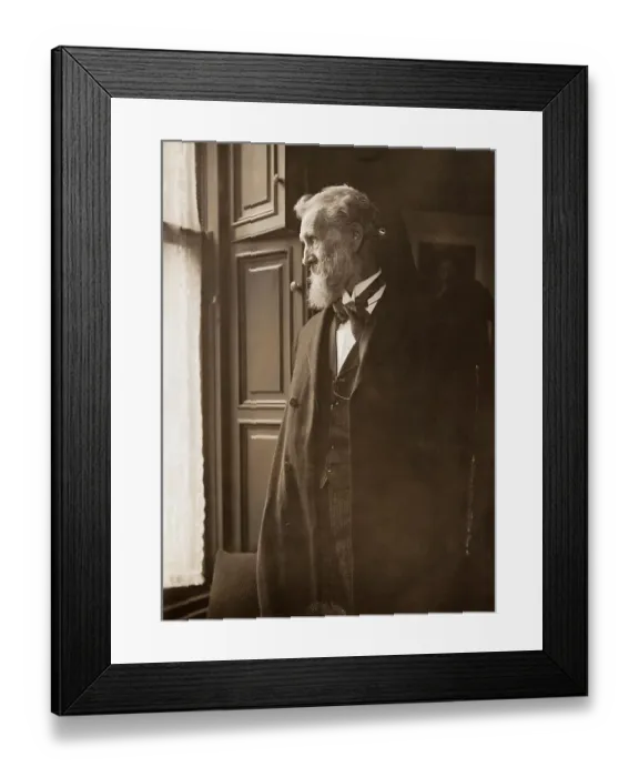 Framed Print : Portrait of American Naturalist John Muir Framed Print : Portrait of American Naturalist John Muir
