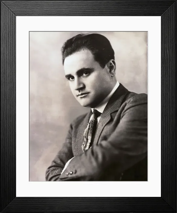 Framed Print : Portrait of Beniamino Gigli Framed Print : Portrait of Beniamino Gigli
