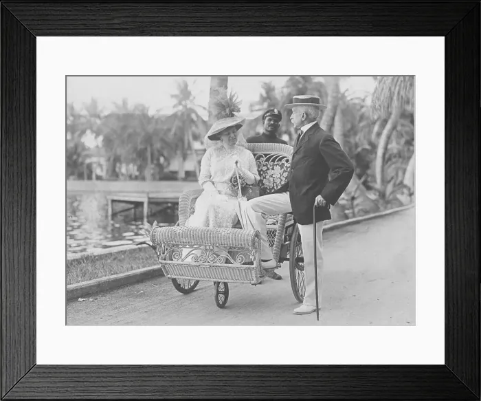 Framed Print : Vacationers on Cruiser Framed Print : Vacationers on Cruiser