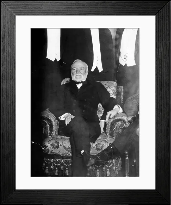 Framed Print : Andrew Carnegie Framed Print : Andrew Carnegie