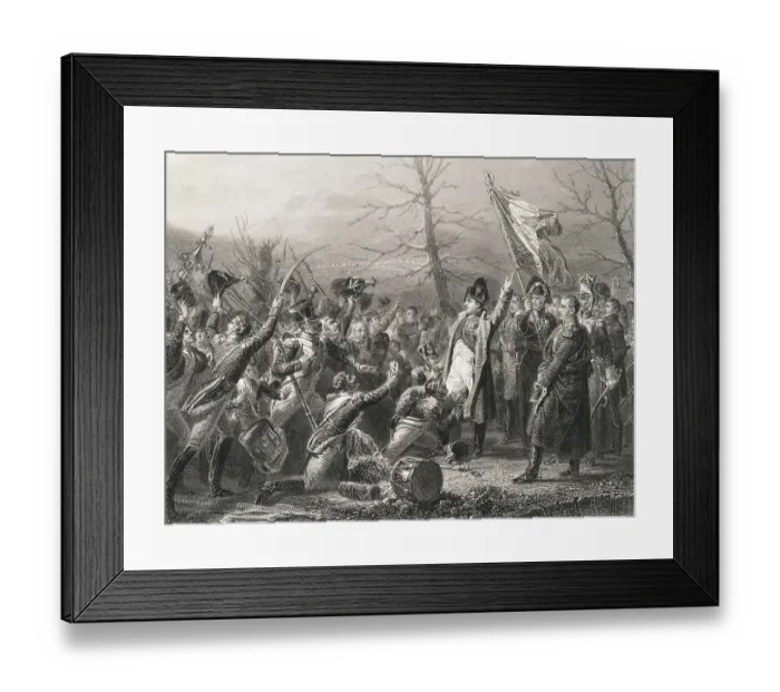 Framed Print : Napoleon's Return from Elba Print