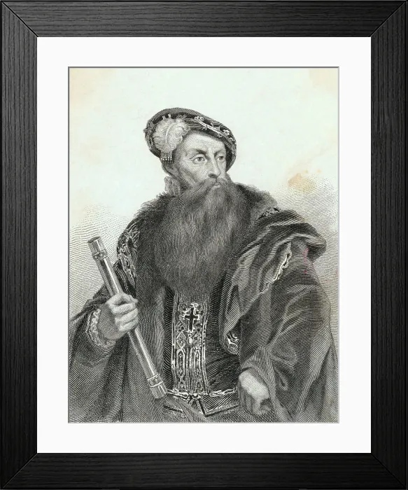 Framed Print : Sweden's King Gustav I Eriksson Framed Print : Sweden's King Gustav I Eriksson