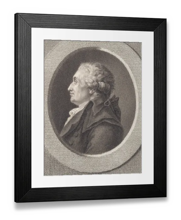 Framed Print : Portrait of Marie-Jean-Antoine-Nicolas de Caritat Condorcet Framed Print : Portrait of Marie-Jean-Antoine-Nicolas de Caritat Condorcet