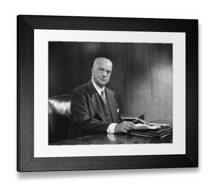 Framed Print : Amadeo Peter Giannini Sitting at Desk Framed Print : Amadeo Peter Giannini Sitting at Desk