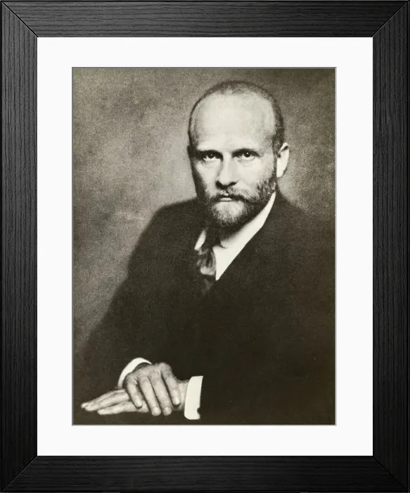 Framed Print : Portrait of Niels Ryberg Finsen Framed Print : Portrait of Niels Ryberg Finsen