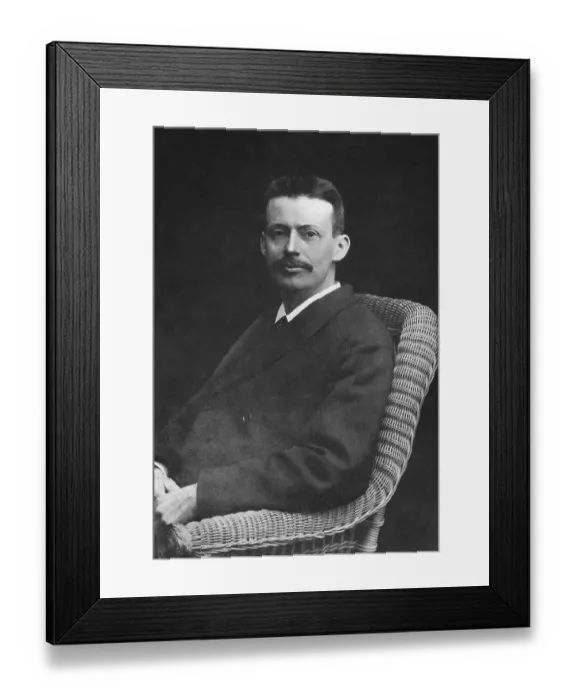 Framed Print : Portrait of Niels Ryberg Finsen Framed Print : Portrait of Niels Ryberg Finsen
