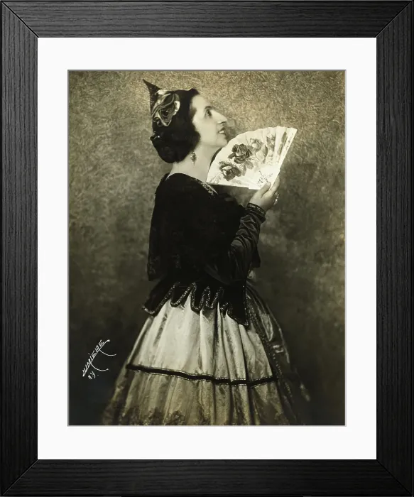 Framed Print : Madame Galli-Curci Starring in Barber of Seville Framed Print : Madame Galli-Curci Starring in Barber of Seville