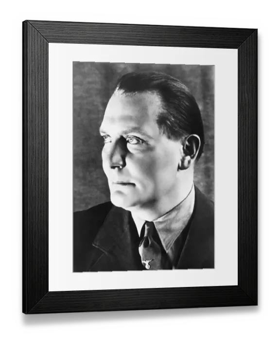 Framed Print : Hermann Goering in Suit and Tie Framed Print : Hermann Goering in Suit and Tie