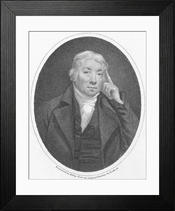Framed Print : Portrait of Edward Jenner Framed Print : Portrait of Edward Jenner