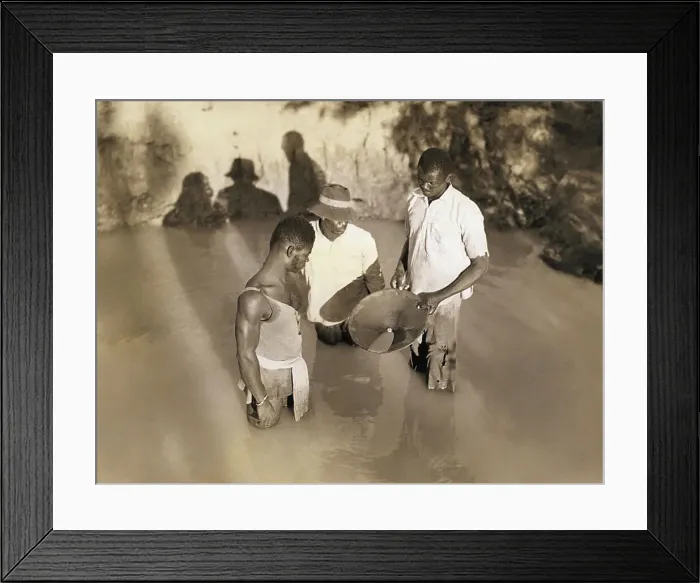 Framed Print : Prospectors Viewing Diamond Framed Print : Prospectors Viewing Diamond