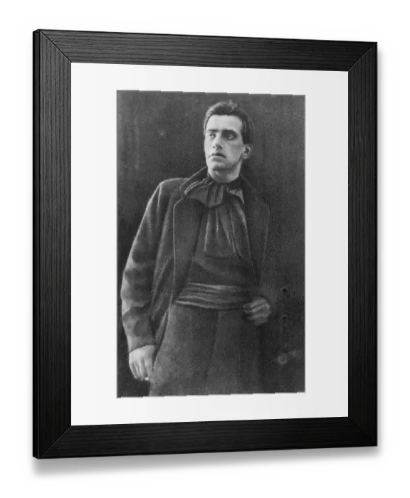 Framed Print : Poet Vladimir Mayakovsky Framed Print : Poet Vladimir Mayakovsky
