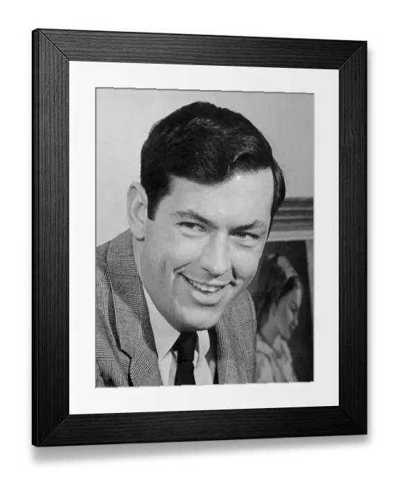 Framed Print : Portrait of Bill Bradley