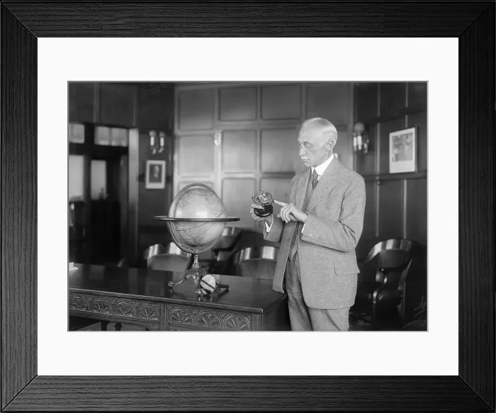Framed Print : Portrait of Elmer Sperry Framed Print : Portrait of Elmer Sperry
