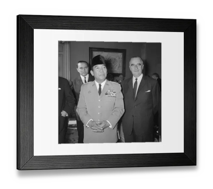 Framed Print : Portrait of Achmed Sukaro