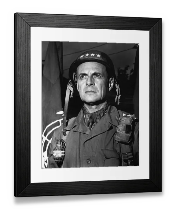 Framed Print : Portrait of General Matthew B. Ridgway Framed Print : Portrait of General Matthew B. Ridgway