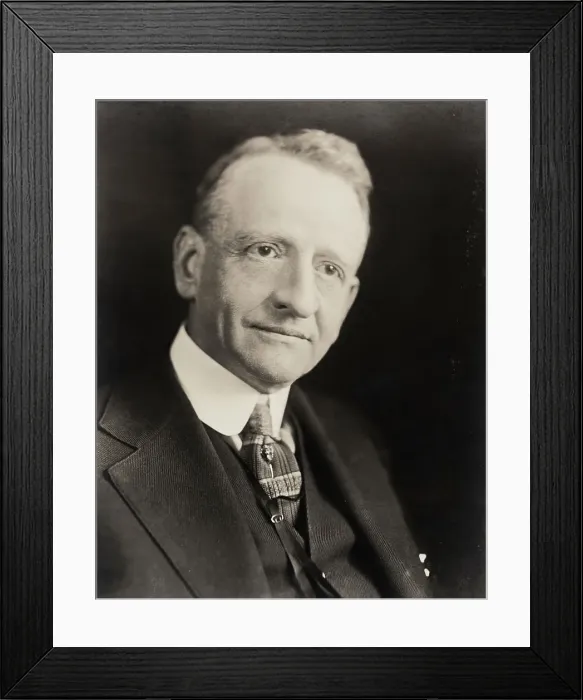 Framed Print : Portrait of Carter Glass Framed Print : Portrait of Carter Glass