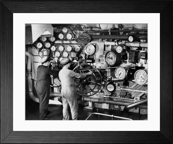 Framed Print : The Engine Room of H.M.S. Ark Royal Framed Print : The Engine Room of H.M.S. Ark Royal