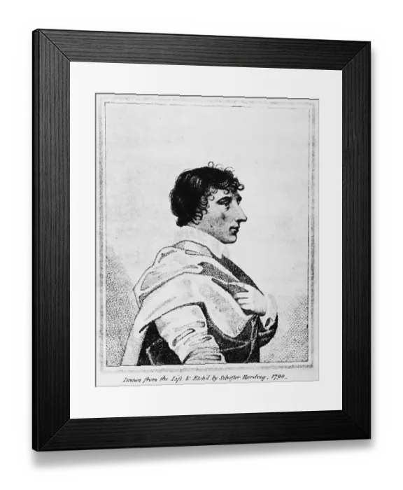Framed Print : William Henry Ireland by Sylvester Harding Framed Print : William Henry Ireland by Sylvester Harding