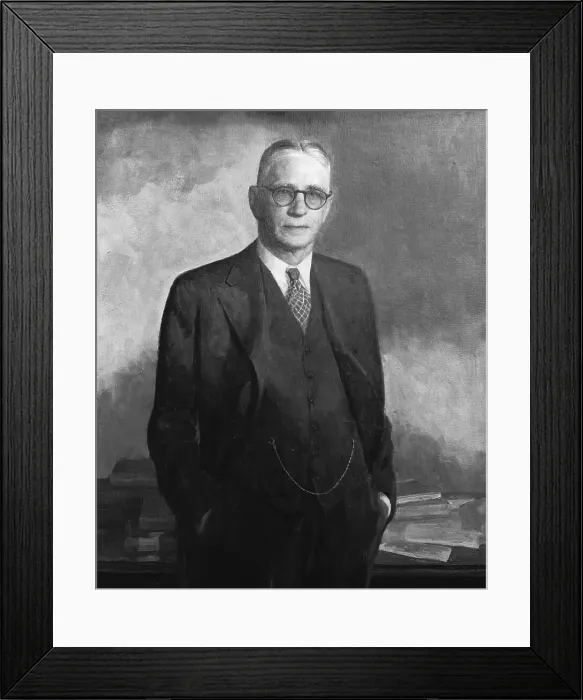 Framed Print : Portrait of James Dole Framed Print : Portrait of James Dole
