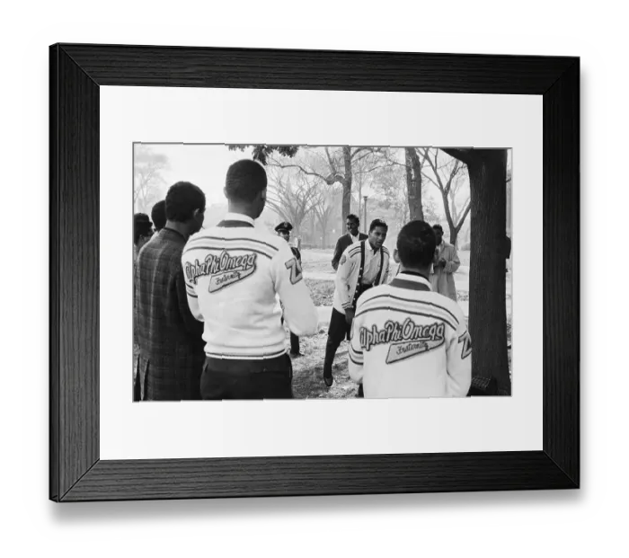 Framed Print : Howard University Students in Activity Framed Print : Howard University Students in Activity