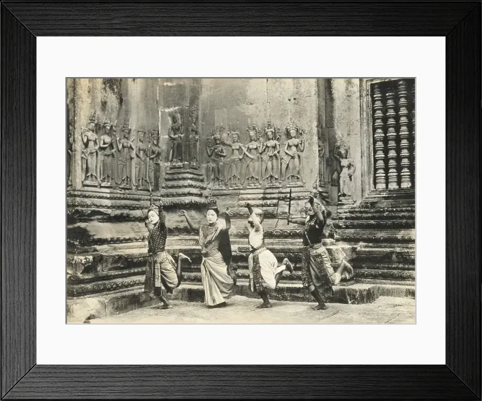 Framed Print : Women Displaying Symbolic Dance Framed Print : Women Displaying Symbolic Dance