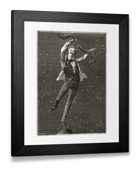 Framed Print : From the Earth to the Moon by Jules Verne Framed Print : From the Earth to the Moon by Jules Verne