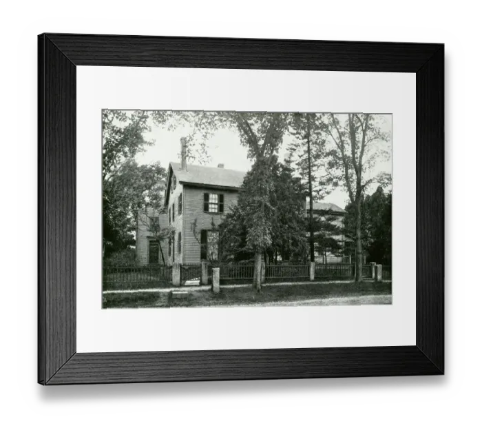 Framed Print : Henry Thoreau's House