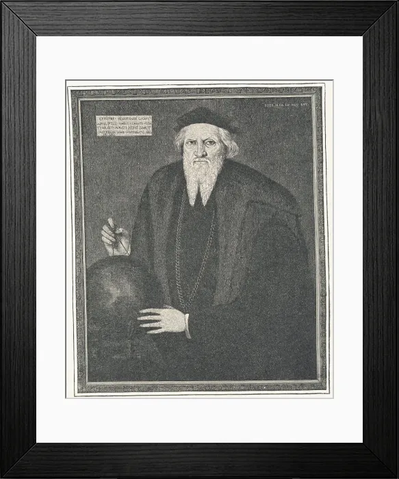 Framed Print : Explorer Sebastian Cabot Wearing Dark Robe Framed Print : Explorer Sebastian Cabot Wearing Dark Robe