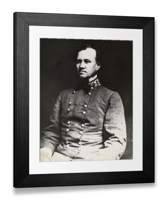 Framed Print : Portrait of General Smith