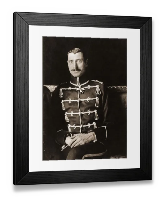 Framed Print : Denmark's King Christian X Framed Print : Denmark's King Christian X