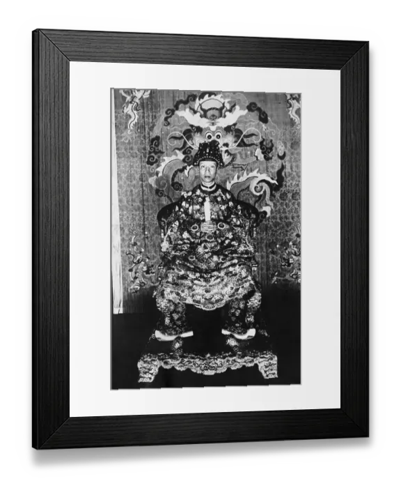 Framed Print : Vietnamese Emperor