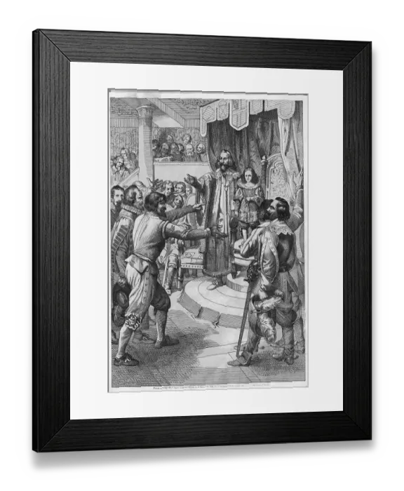 Framed Print : Conflict in Swedish Royal Court Framed Print : Conflict in Swedish Royal Court