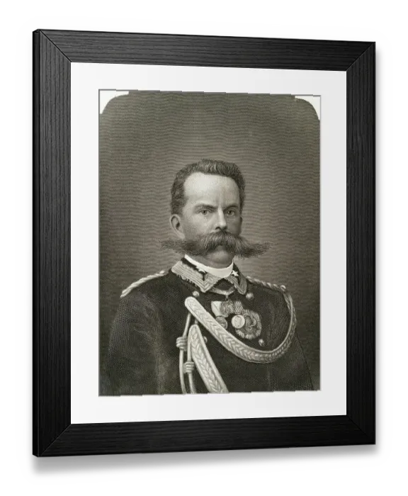 Framed Print : Italy's King Umberto I Framed Print : Italy's King Umberto I