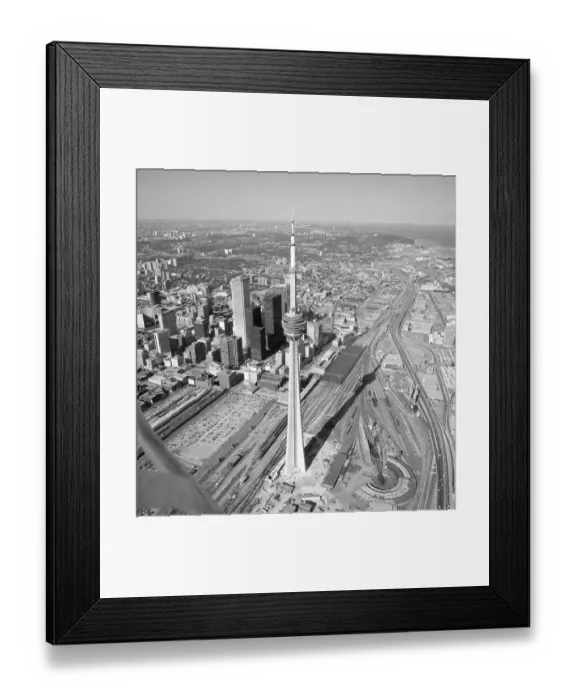Framed Print : Aerial View of Toronto