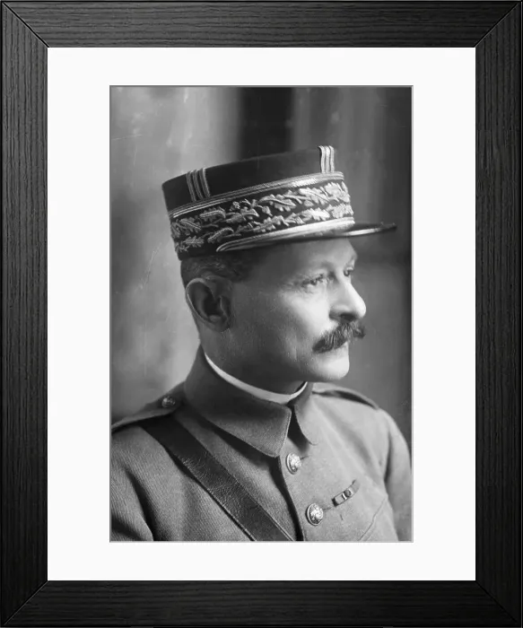 Framed Print : Portrait Of Gen. Maxime Weygand Framed Print : Portrait Of Gen. Maxime Weygand